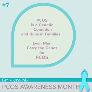 PCOS is a Genetic Condition and Runs in Families. Even Men Carry the Genes for PCOS.