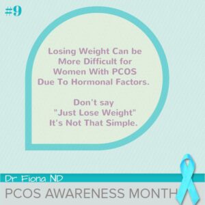 Losing Weight Can be More Difficult for Women With PCOS Due To Hormonal Factors. Don\'t say \