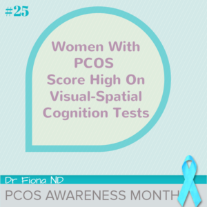 Women With PCOS Score High On Visual-Spatial Cognition Tests